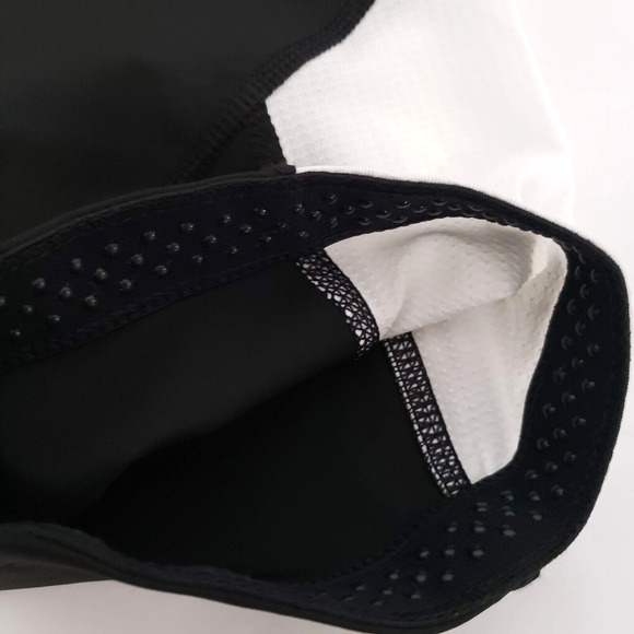 New!! Xersion Women SIZE XS Black White High Rise Fitted Quick Dri Bike Shorts - Picture 2 of 10